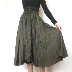 Antonio Marras Irredentist Green Corset Skirt